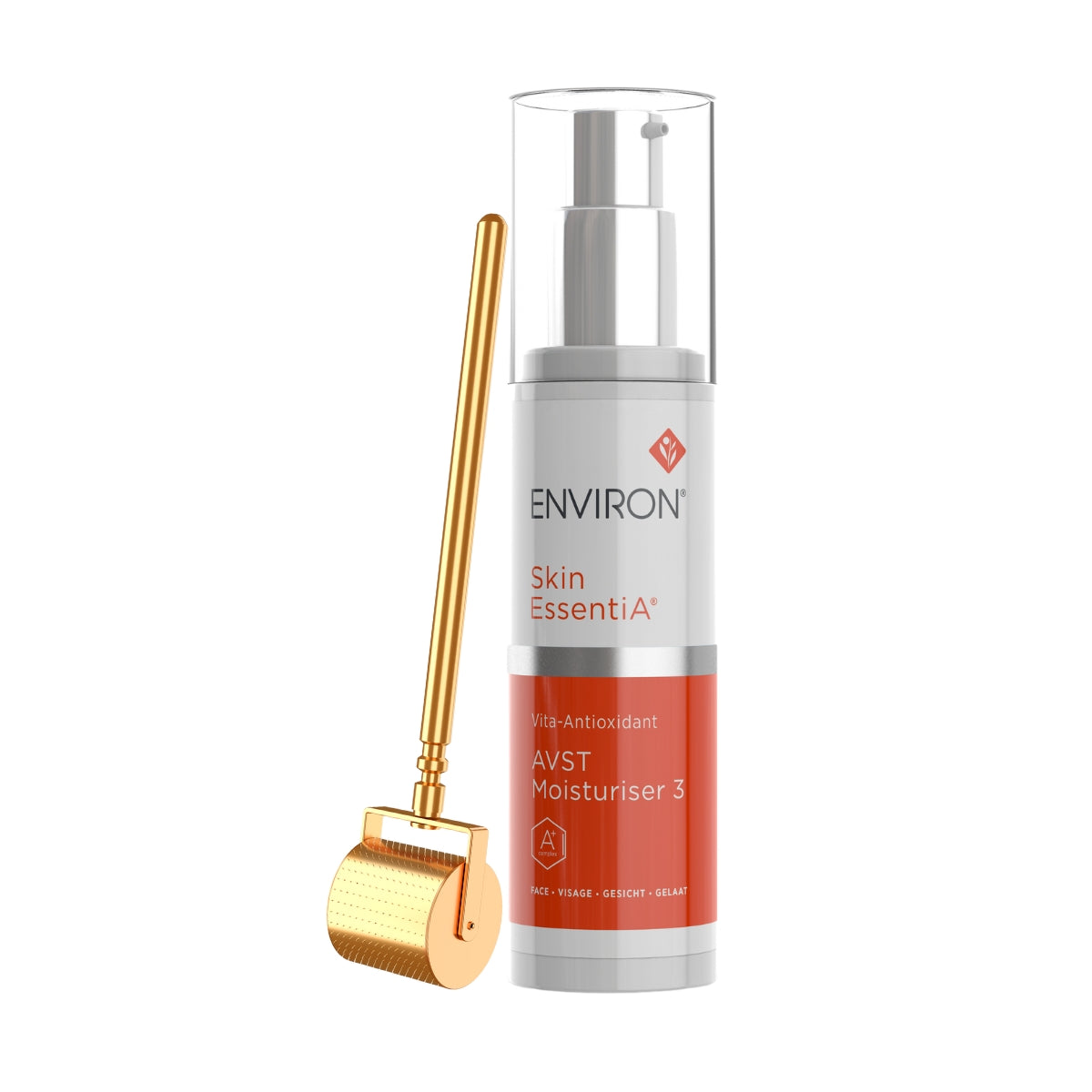 Millies Exclusive Environ Cosmetic Gold Roller with Choice of AVST Solution Bundle