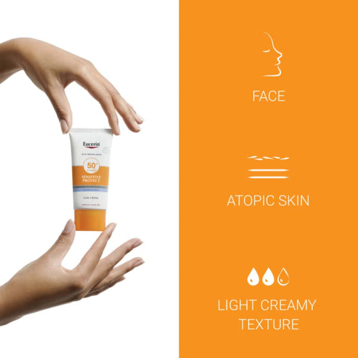 Eucerin Sun Face Creme SPF 50 - Normal to Dry Skin 50ml