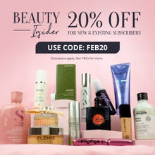 20% off for Beauty Insiders using code FEB20