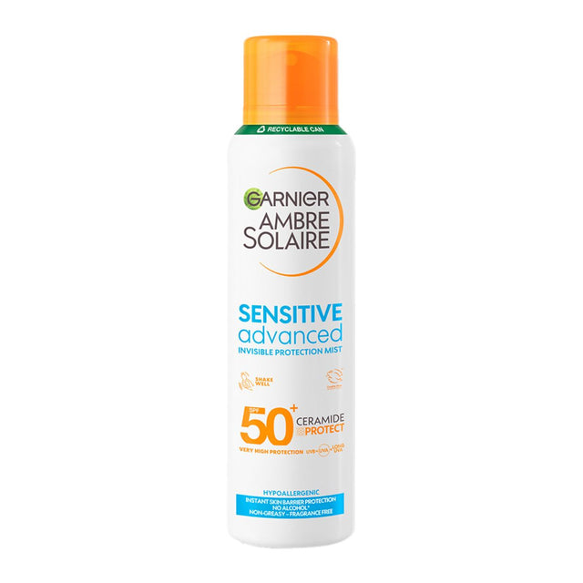 Garnier Ambre Solaire Sensitive Advanced Mist SPF50 150ml