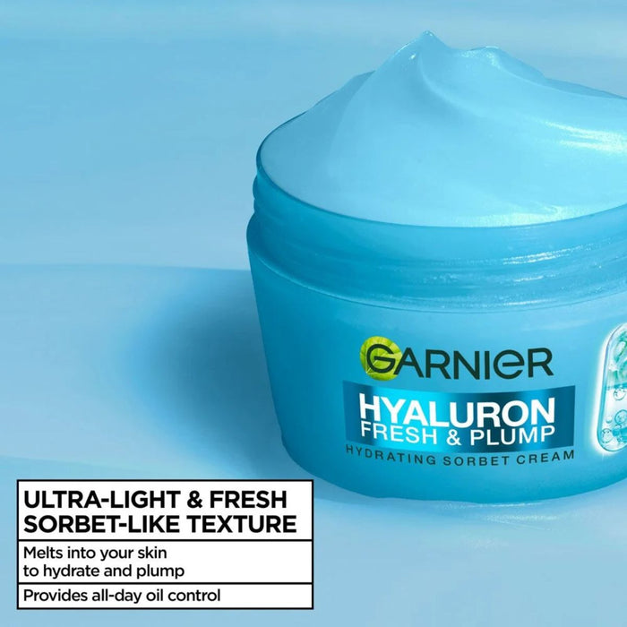 Garnier Skin Hyaluron Fresh & Plump Sorbet Cream 85ml