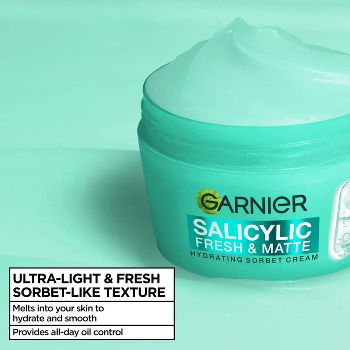Garnier Skin Salicylic Fresh & Pure Sorbet Cream 85ml