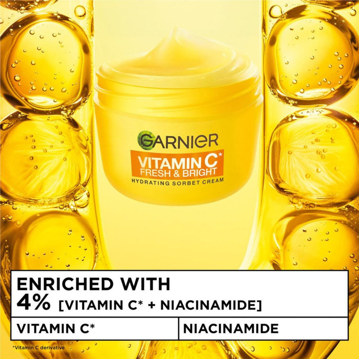 Garnier Skin Vitamin C Fresh & Bright Sorbet Cream 85ml