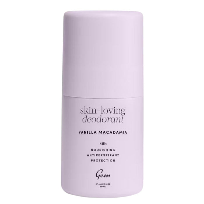 Gem Deodorant Roll-On Vanilla Macadamia 50ml