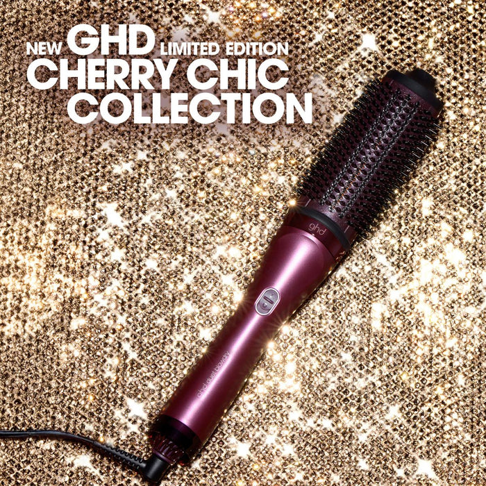 Ghd Duet Blowdry in Cherry with Volume Forever & Dressing Brush