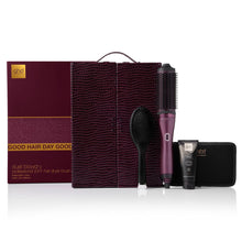 Ghd Duet Blowdry in Cherry with Volume Forever and dressing brush 