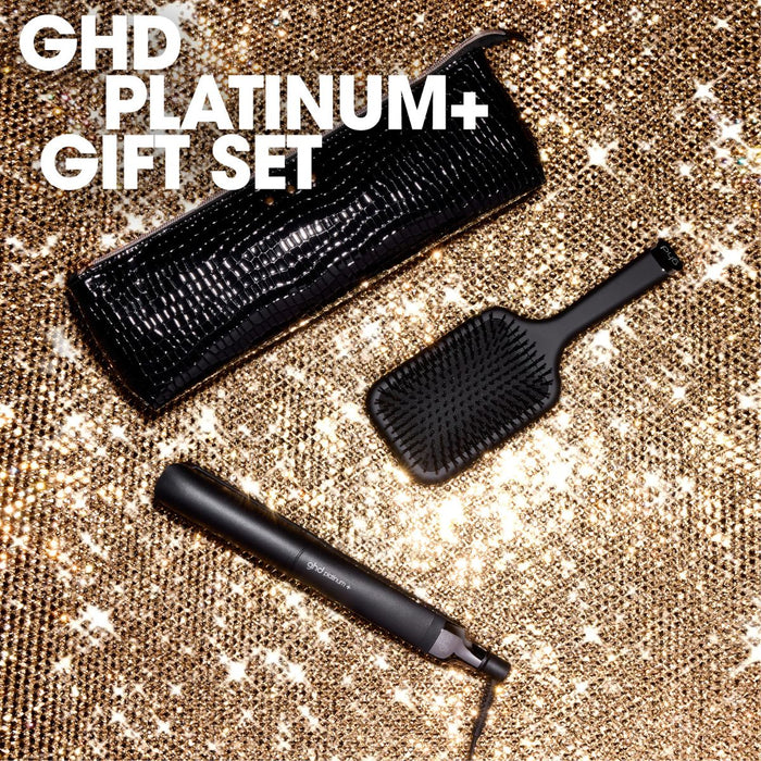 Ghd Platinum+ Styler Gift Set with Paddle Brush & Styler Bag