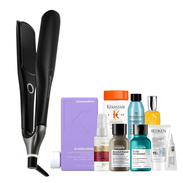 Ghd Chronos Max Wide Plate Hair Straightener Black