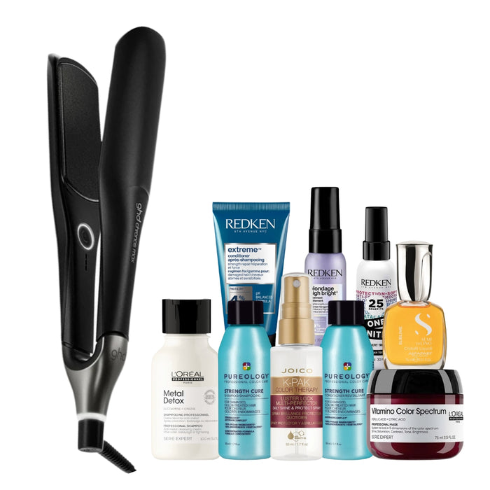 Ghd Chronos Max Wide Plate Hair Straightener Black