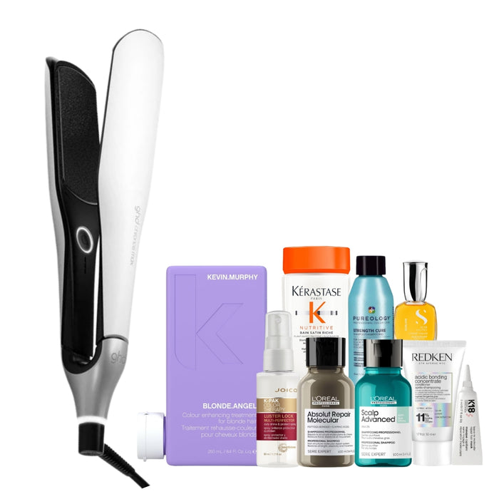Ghd Chronos Max Wide Plate Hair Straightener White