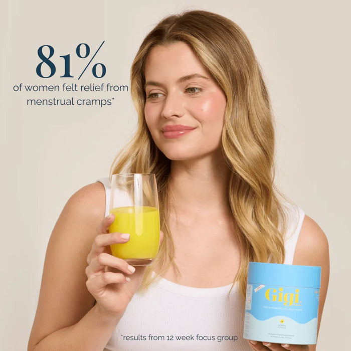 Gigi Supplements PMS & Hormone Balance Blend -Lemon 240gm