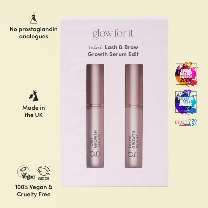 Glow For It Mini Lash & Brow Growth Serum Edit