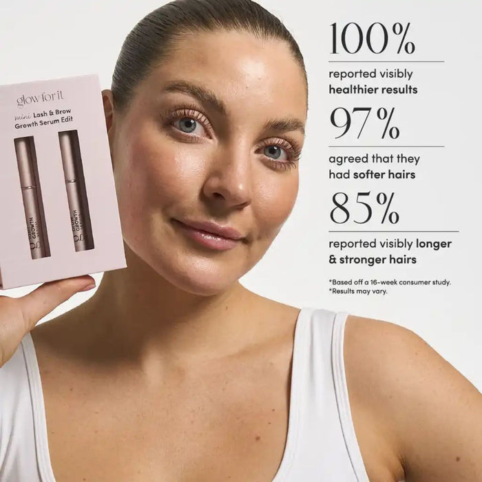 Glow For It Mini Lash & Brow Growth Serum Edit