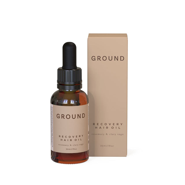 Ground Beo Recovery Hair Oil Rosemary & Clary Sage