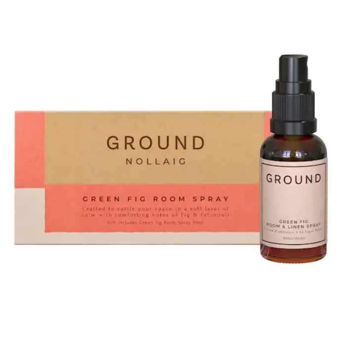 Ground Green Fig Room Spray Gift Set