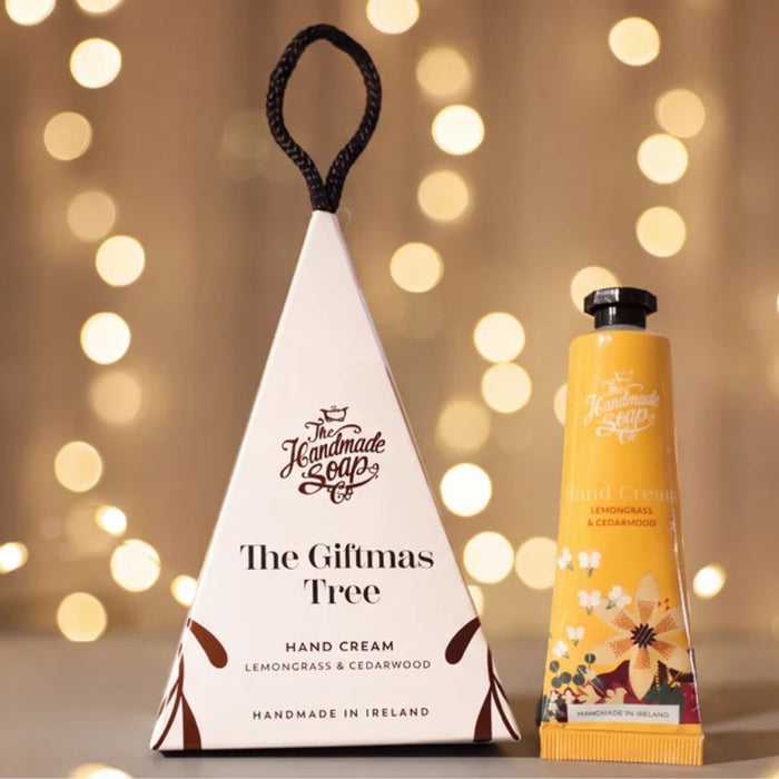 The Handmade Soap Company The Giftmas Tree 30ml Lemongrass & Cedarwood Hand Cream