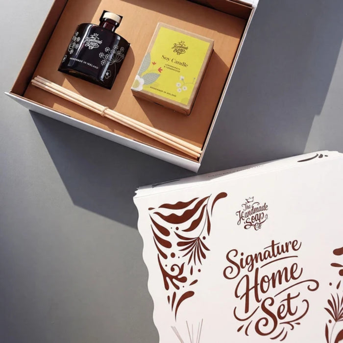 The Handmade Soap Company Signature Home Set – Lemongrass & Cedarwood