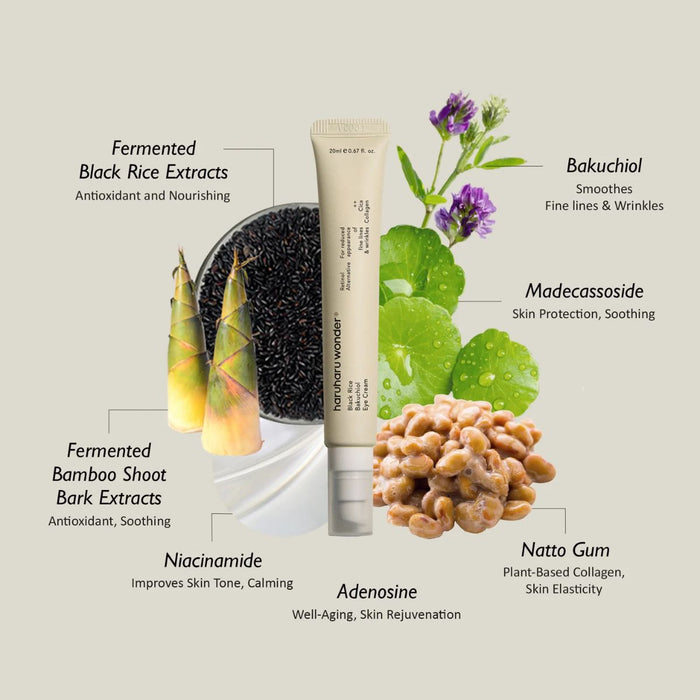Haru Haru Wonder Black Rice Bakuchiol Eye Cream 20ml