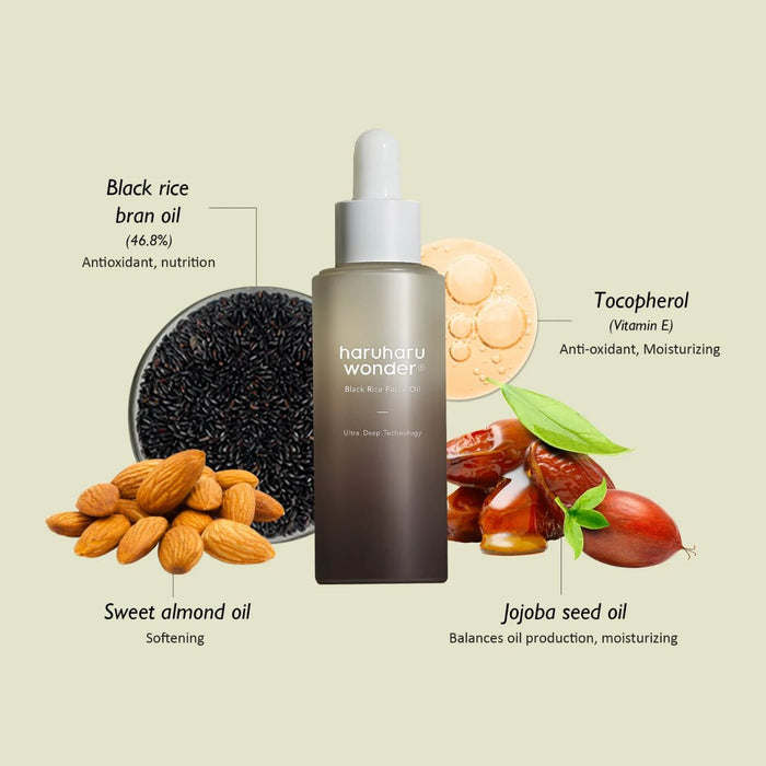 Haru Haru Wonder Black Rice Facial Oil 30ml