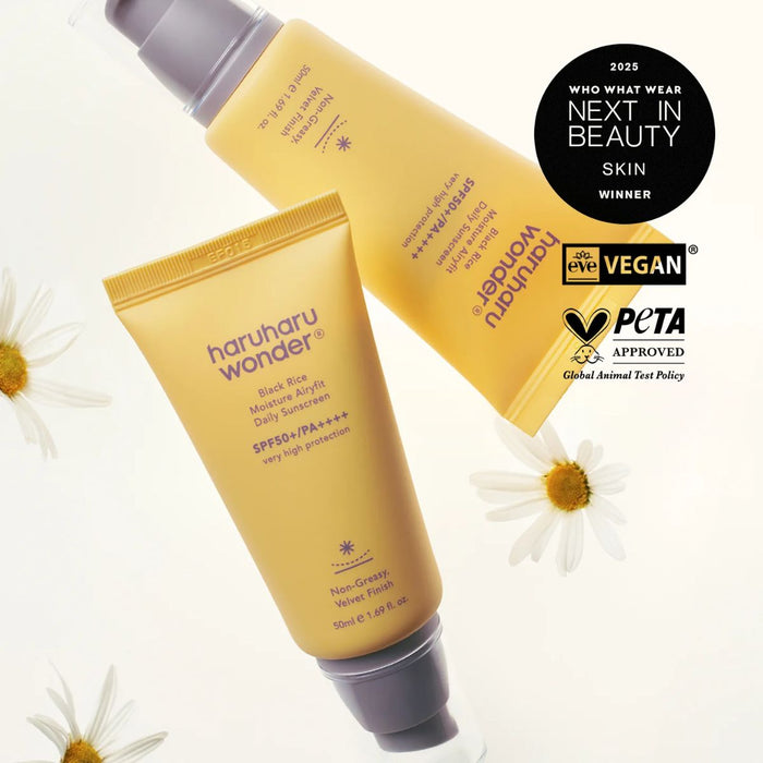 Haru Haru Wonder Black Rice Moisture Airyfit Daily Sunscreen SPF50+/PA++++