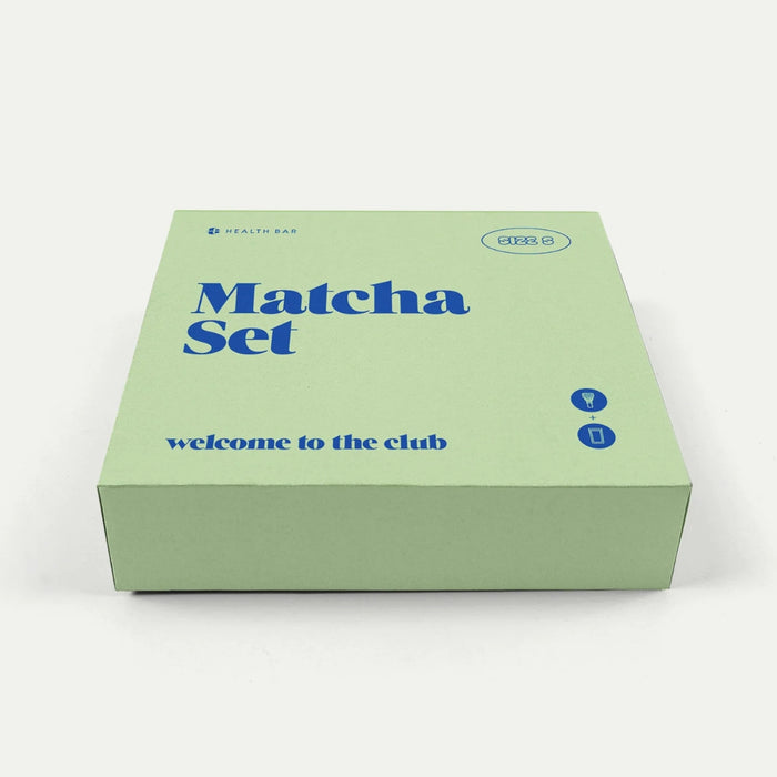 Health Bar Matcha Set Starter S