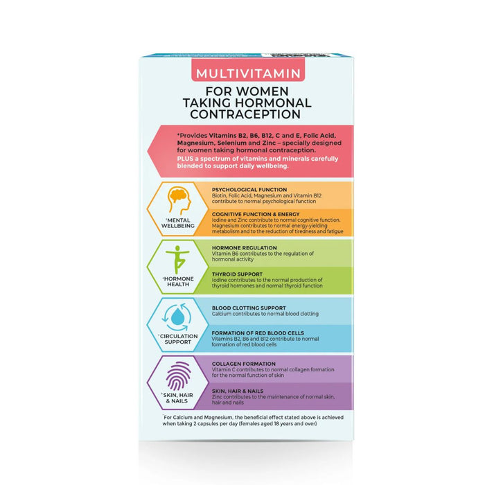Health & Her Multivitamin for Women Taking Hormonal Contraception