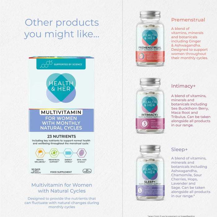 Health & Her Multivitamin for Women Taking Hormonal Contraception