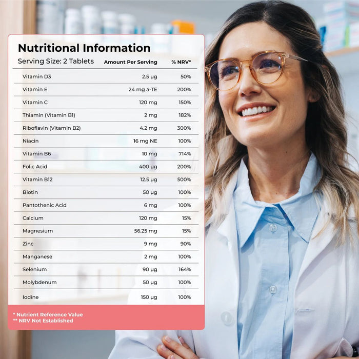Health & Her Multivitamin for Women Taking Hormonal Contraception