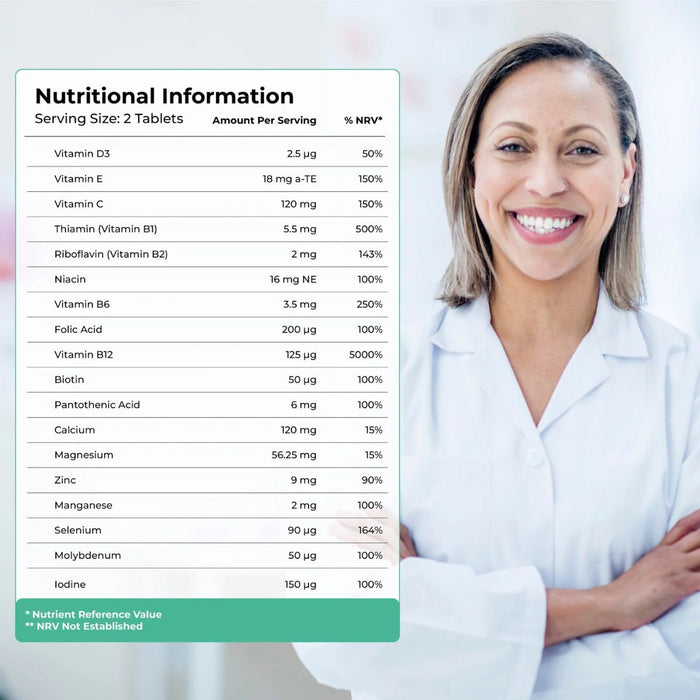Health & Her Multivitamin for Women Taking Hormone Replacement Therapy (HRT)