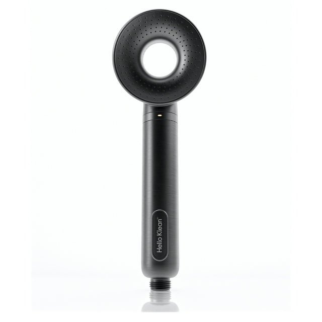 Hello Klean Shower Head+ Intelligent Filtered Shower Head in Brushed Chrome