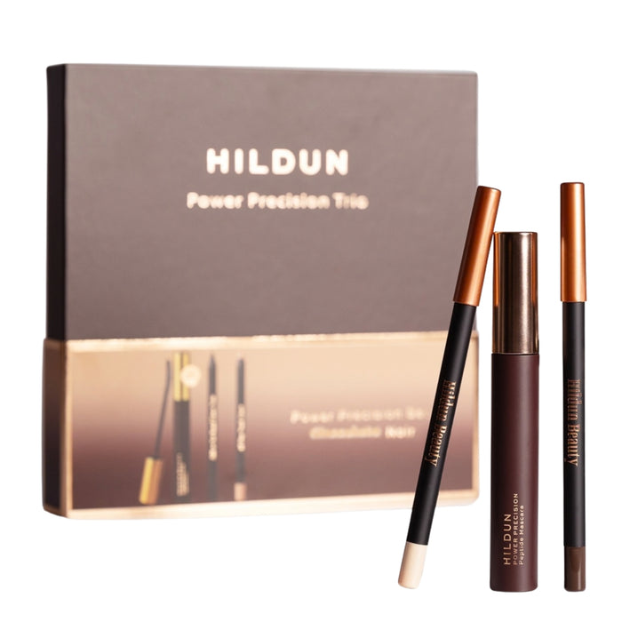Hildun Beauty Power Precision Set Chocolate Noir