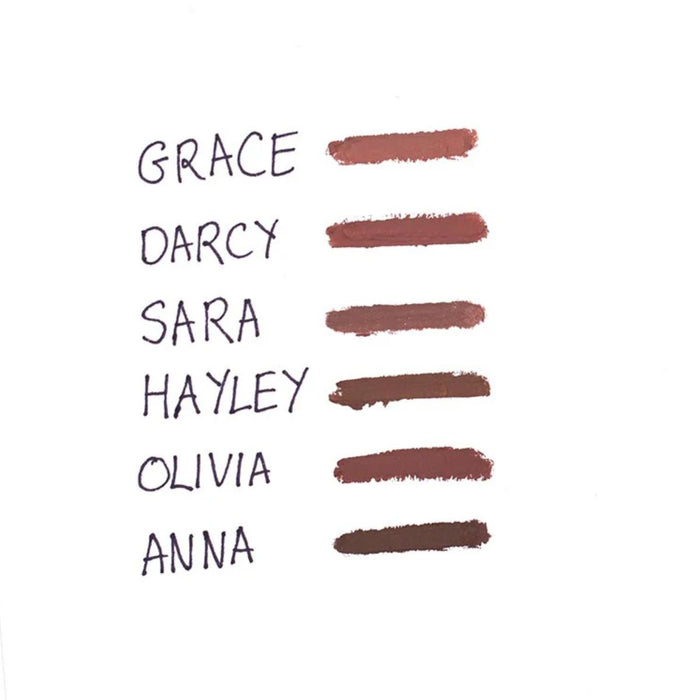 Hildun Silk to Set Longwear Lip Pencil Anna