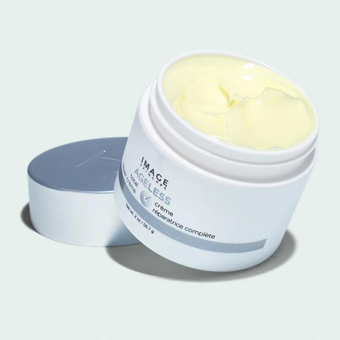 IMAGE Skincare Ageless Total Repair Creme with lid open 