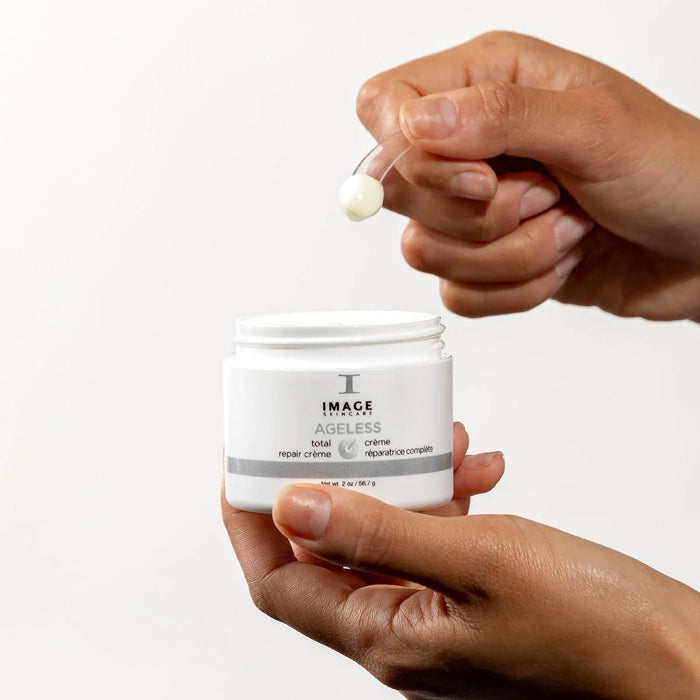 IMAGE Skincare Ageless Total Repair Creme on hands 