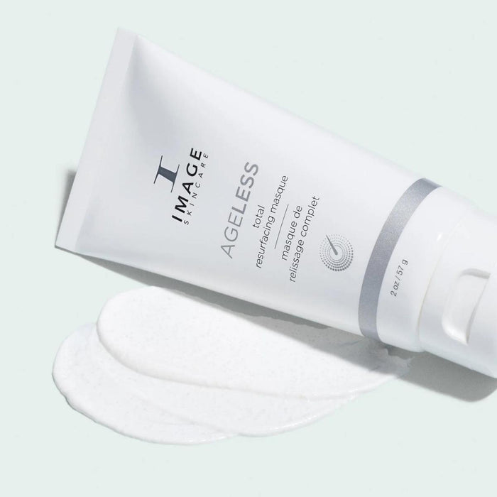 IMAGE Skincare Ageless Total Resurfacing Masque texture and products 