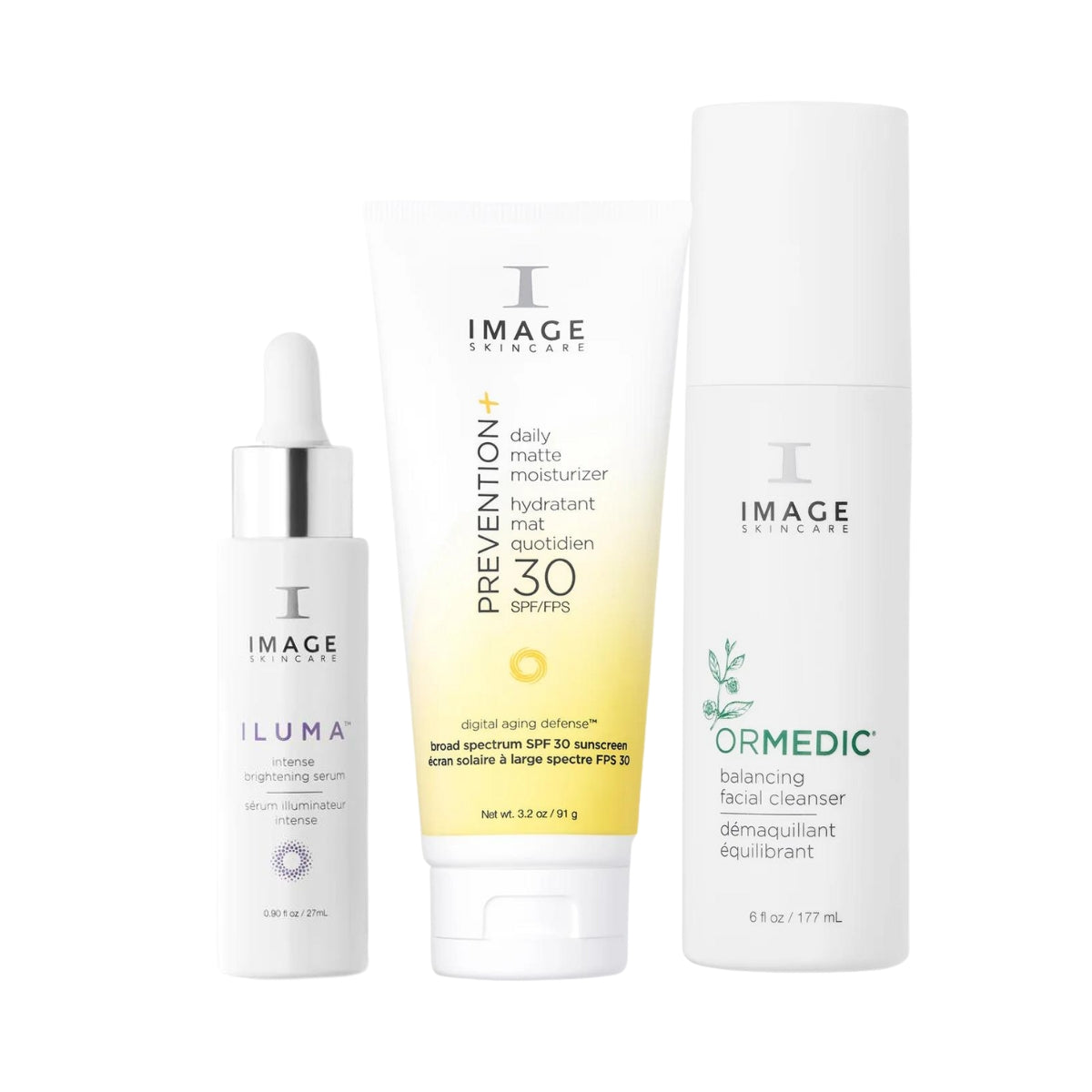 IMAGE Skincare Balance & Brighten Trio Solution Bundle