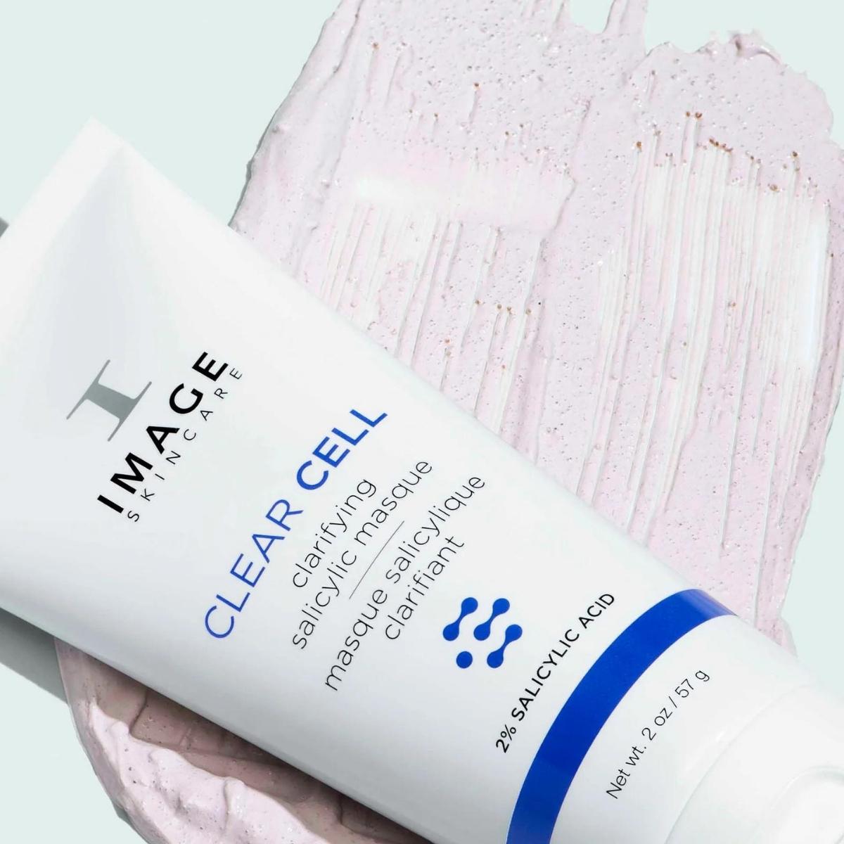 IMAGE Skincare Clear Cell Clarifying Masque texture and product 