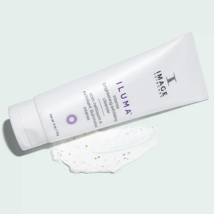 IMAGE Skincare Iluma Intense Brightening Exfoliating Cleanser texture and product 