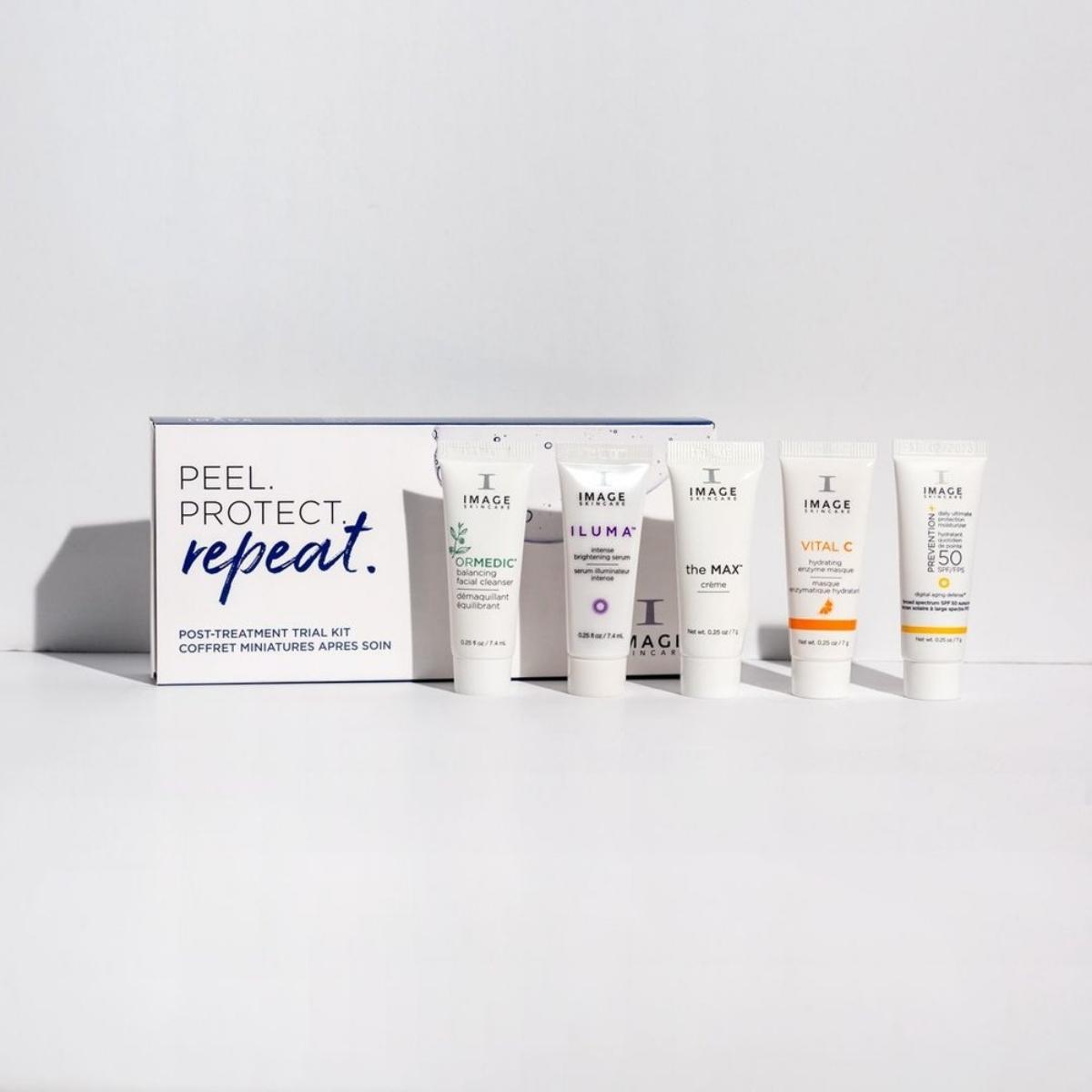 IMAGE Skincare Peel Protect Repeat Post Treatment Trial Kit
