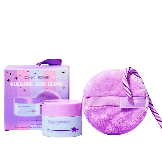 Iconic Bronze Skincare 2pc Set - Cleanse and Glow