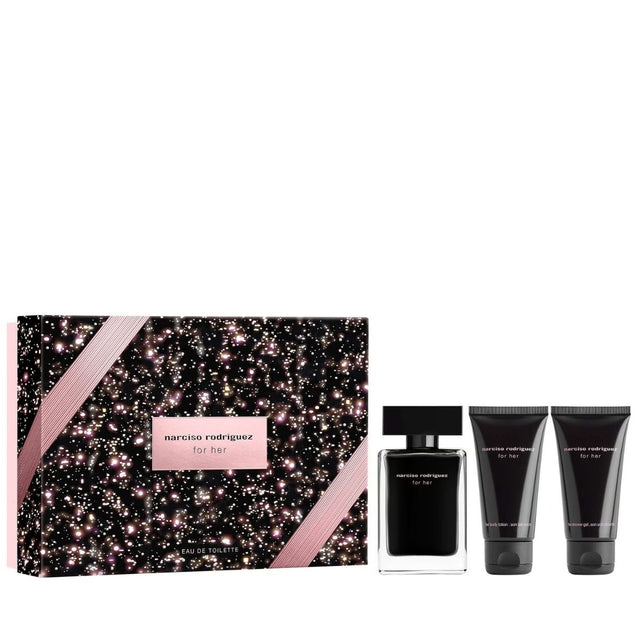 Narciso Rodriguez For Her Eau de Toilette Body Lotion & Shower Gel Gift Set 50ml