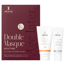 IMAGE Skincare Double Masque Routine with VITAL C Hydrating Enzyme Masque and AGELESS Total Resurfacing Masque
