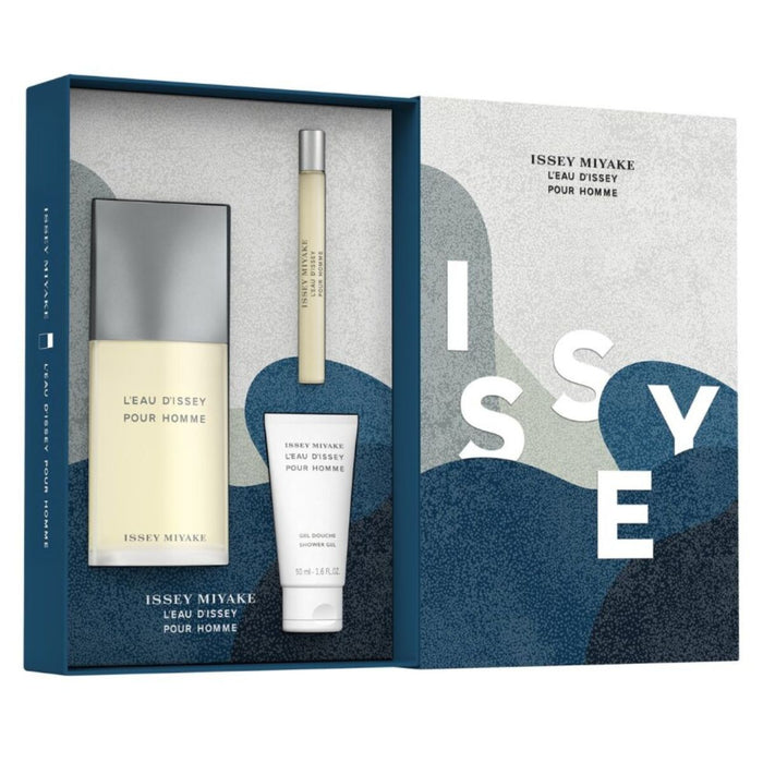 Issey Miyake L'eau D'issey Pour Homme Eau De Toilette 125ml Men's Giftset