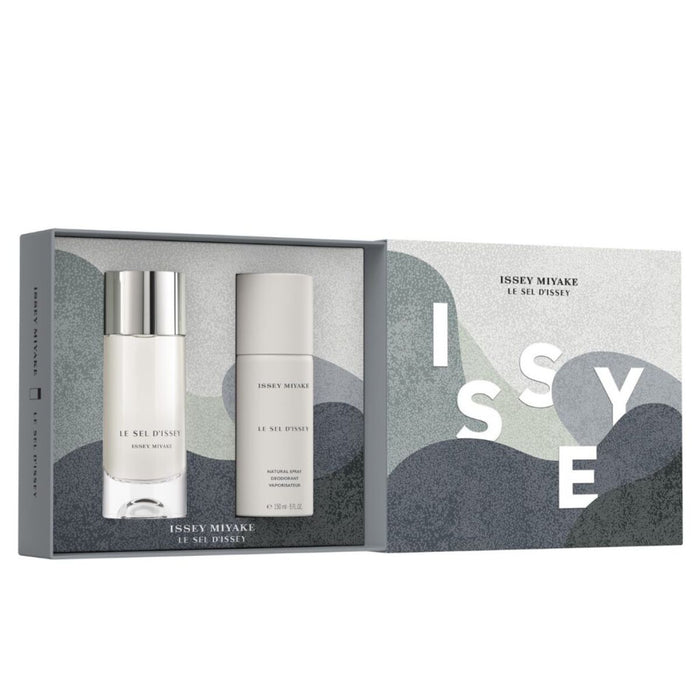 Issey Miyake Le Sel D'Issey Eau De Toilette 100ml Mens Giftset