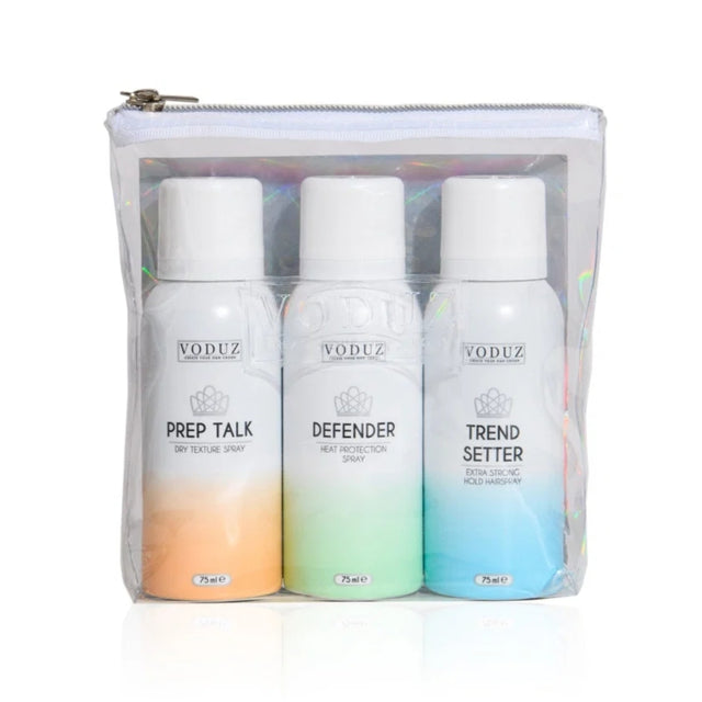 VODUZ Jet, Set and Go - Travel Aerosol Trio