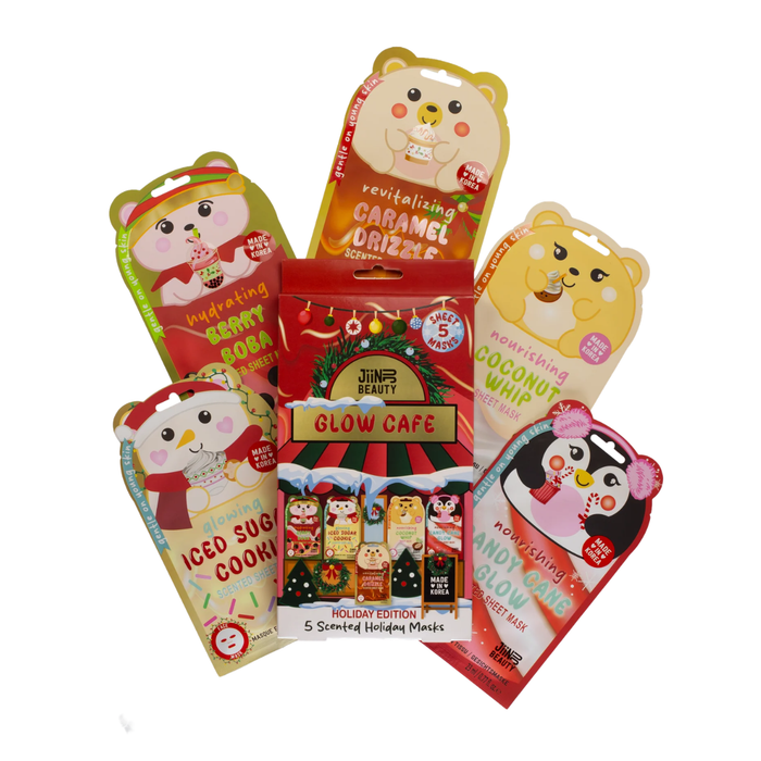 Jiinju Cafe Holiday Multi-Pack Mask Gift Set