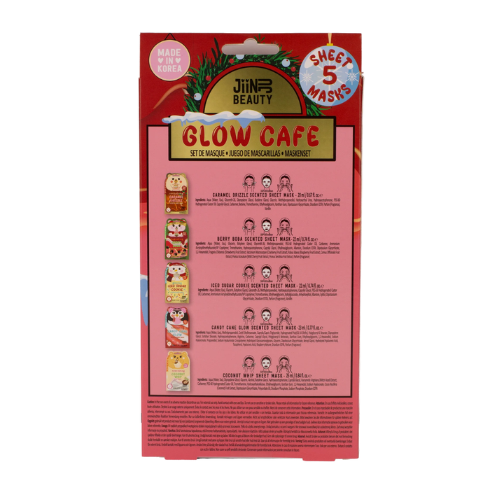 Jiinju Cafe Holiday Multi-Pack Mask Gift Set