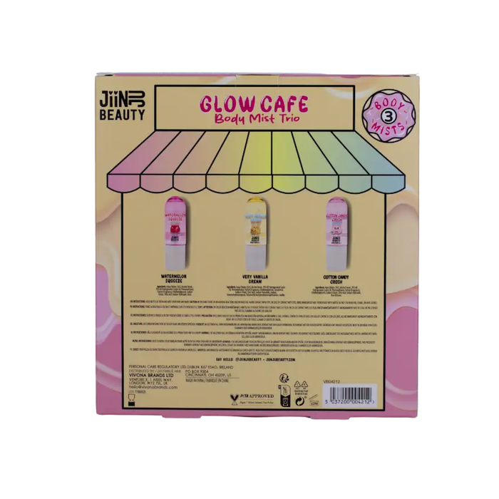 Jiinju Glow Cafe Mini Body Mist Trio Gift Set