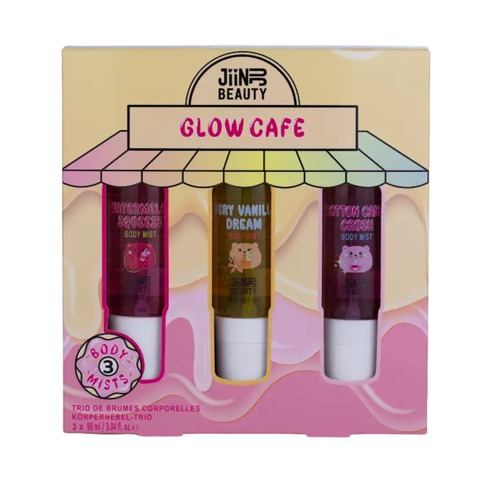 Jiinju Glow Cafe Mini Body Mist Trio Gift Set