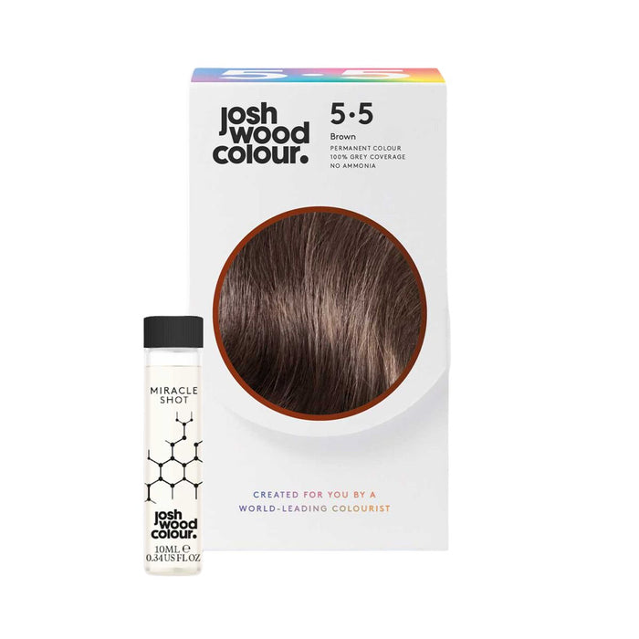 Josh Wood Colour Miracle System Permanent Colour Kit Shade 5.5 Brown